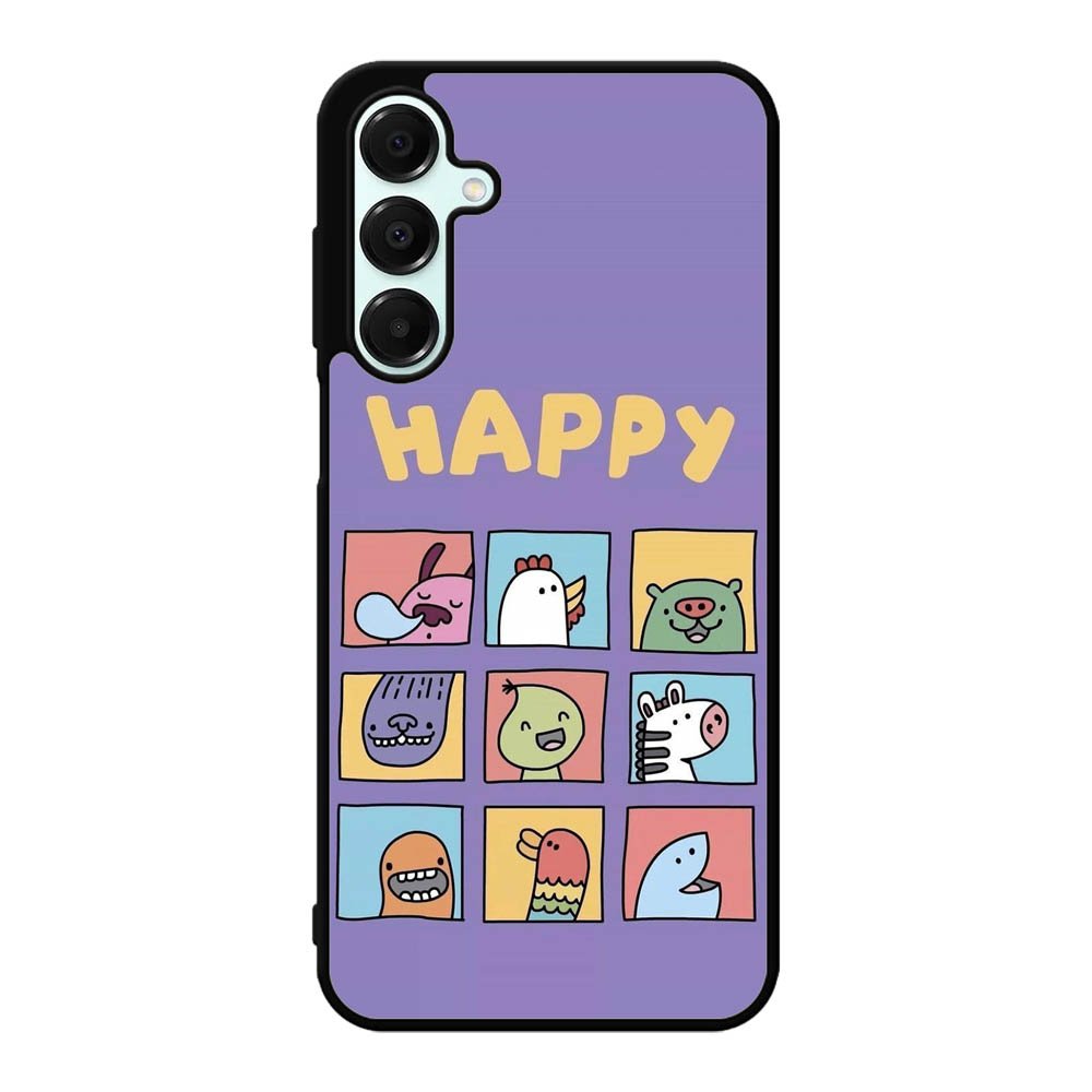 Kawaii Emoji Happy Samsung Galaxy A16 Case OV9061