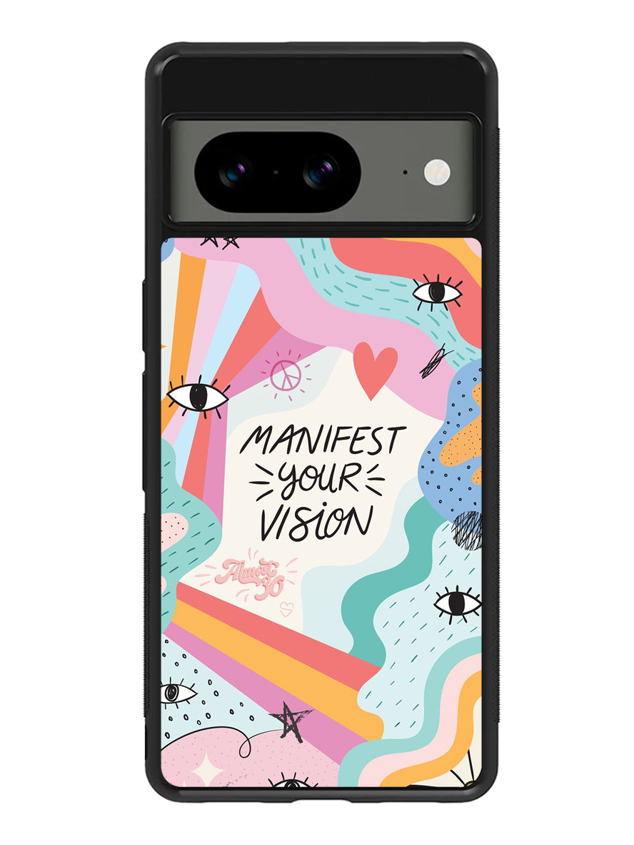 Manifest Your Vision Google Pixel 8A Case QC9058