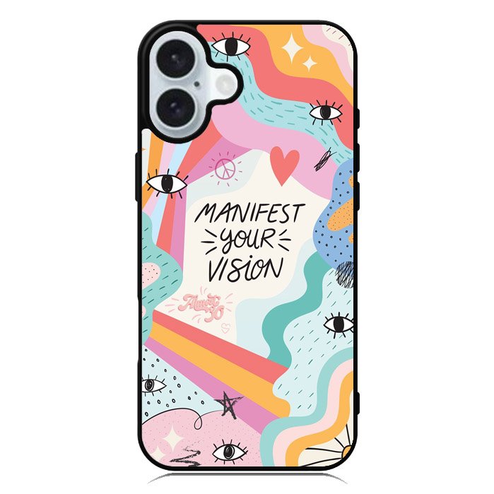 Manifest Your Vision iPhone 16 Plus Case QC9058