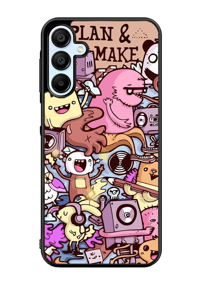 Monster Plan And Make Samsung Galaxy A35 5G Case OV9057