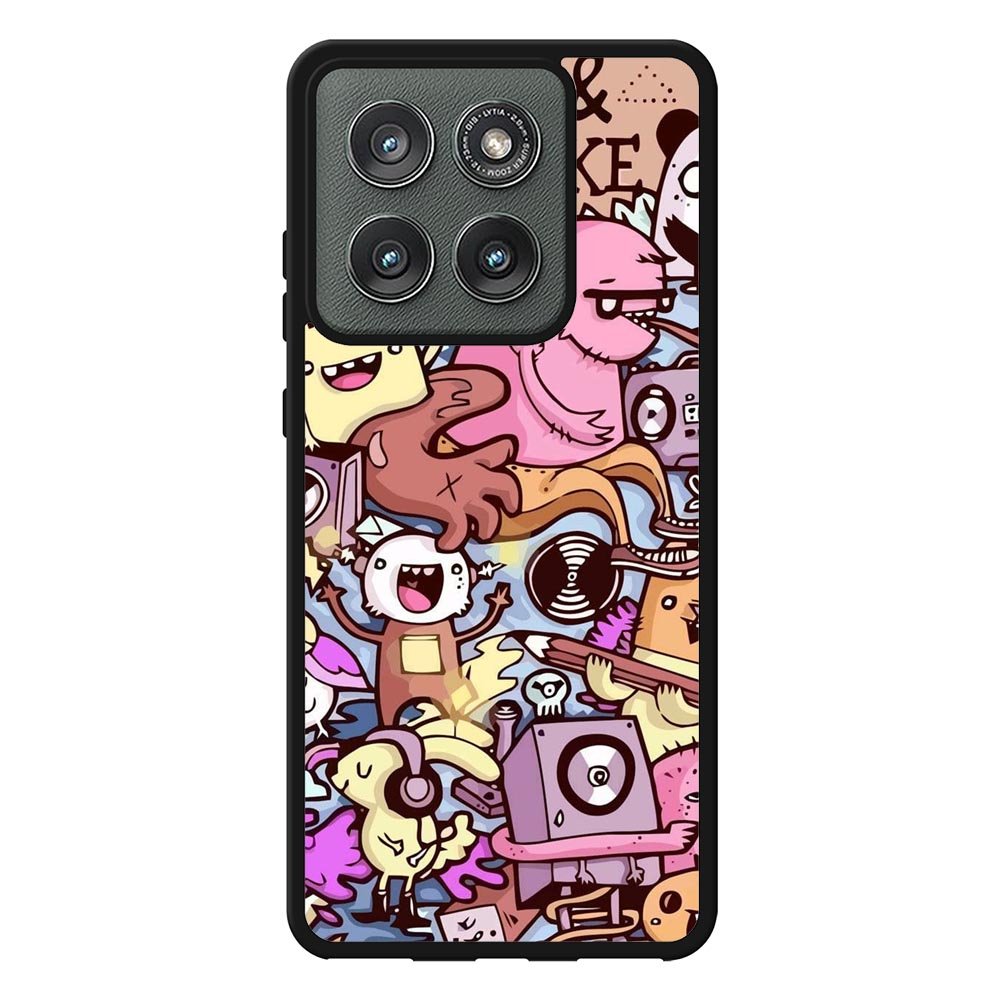 Monster Plan And Make Motorola Moto Edge 2025 Case OV9057