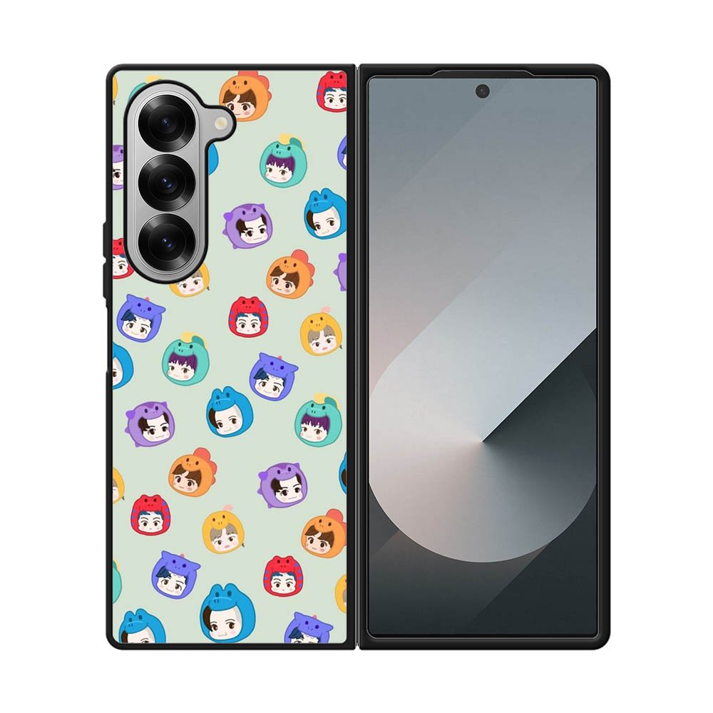 Nct Character Face Samsung Galaxy Z Fold 7 5G Case OV9055