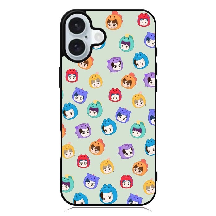 Nct Character Face iPhone 16 Plus Case QC9055