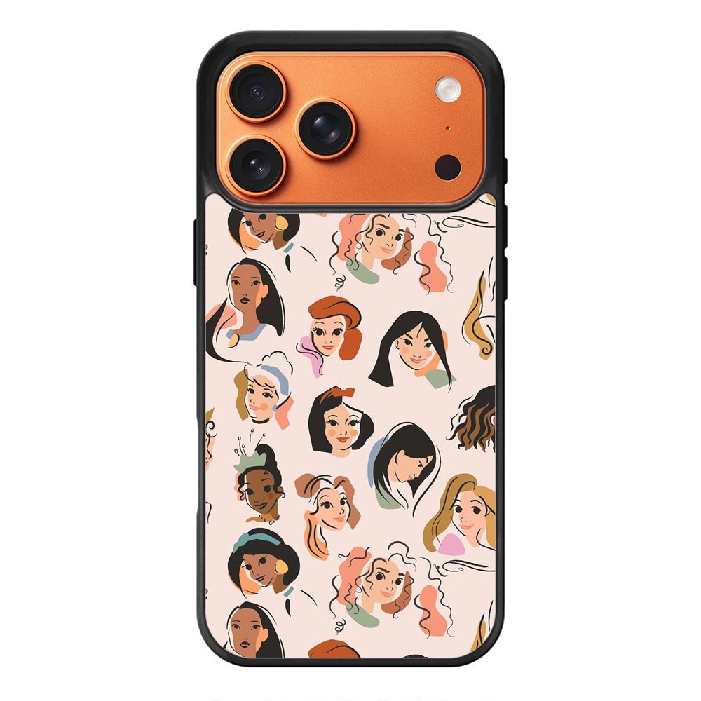 Princess Disney Face iPhone 17 Pro Case QC9053