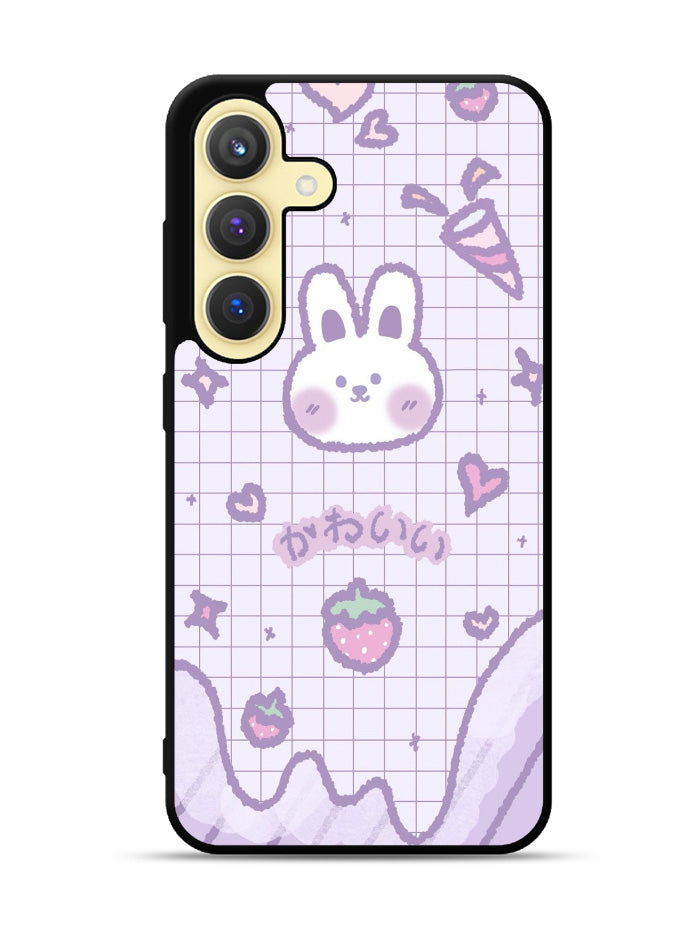 Rabbit Cute Purple Samsung Galaxy S23 5G Case QC9051