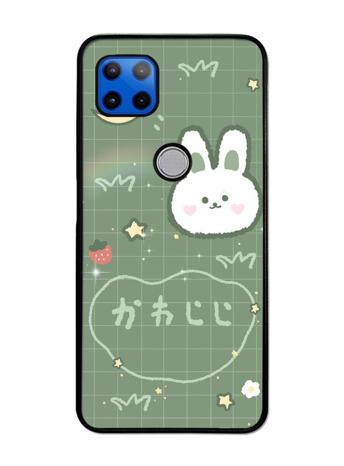 Rabbit Green Motorola Moto G 5G Case , Moto One 5G Ace Case
