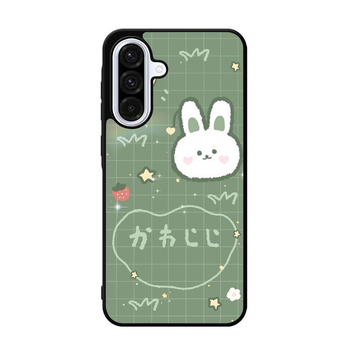 Rabbit Green Samsung Galaxy A36 Case OV7868
