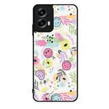 Smiley World Pattern Motorola Moto G Play 2024 Case OV9048