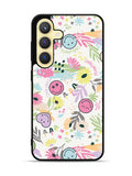 Smiley World Pattern Samsung Galaxy S25 5G Case OV9048