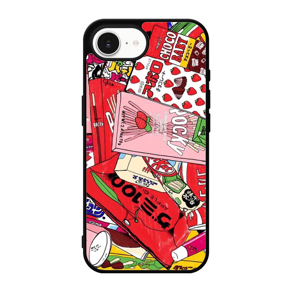 Snack Wallpaper iPhone 17e Case OV9047