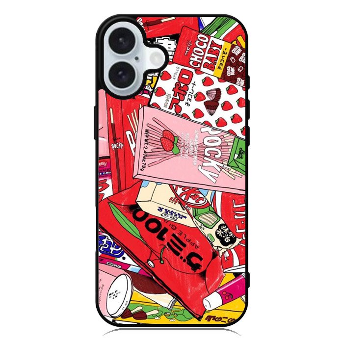 Snack Wallpaper iPhone 16 Plus Case QC9047