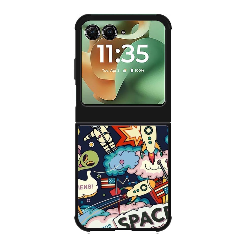 Space Sticker Motorola Moto RAZR 2025 Case OV9044