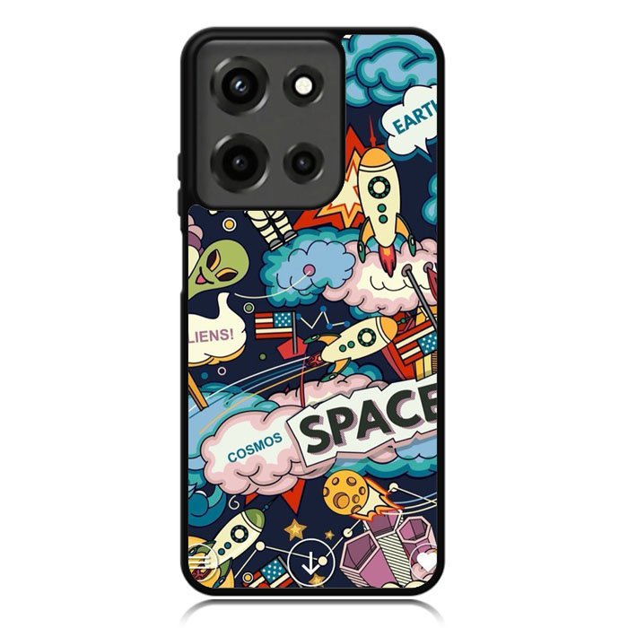 Space Sticker Motorola Moto G 5G 2025 Case OV9044