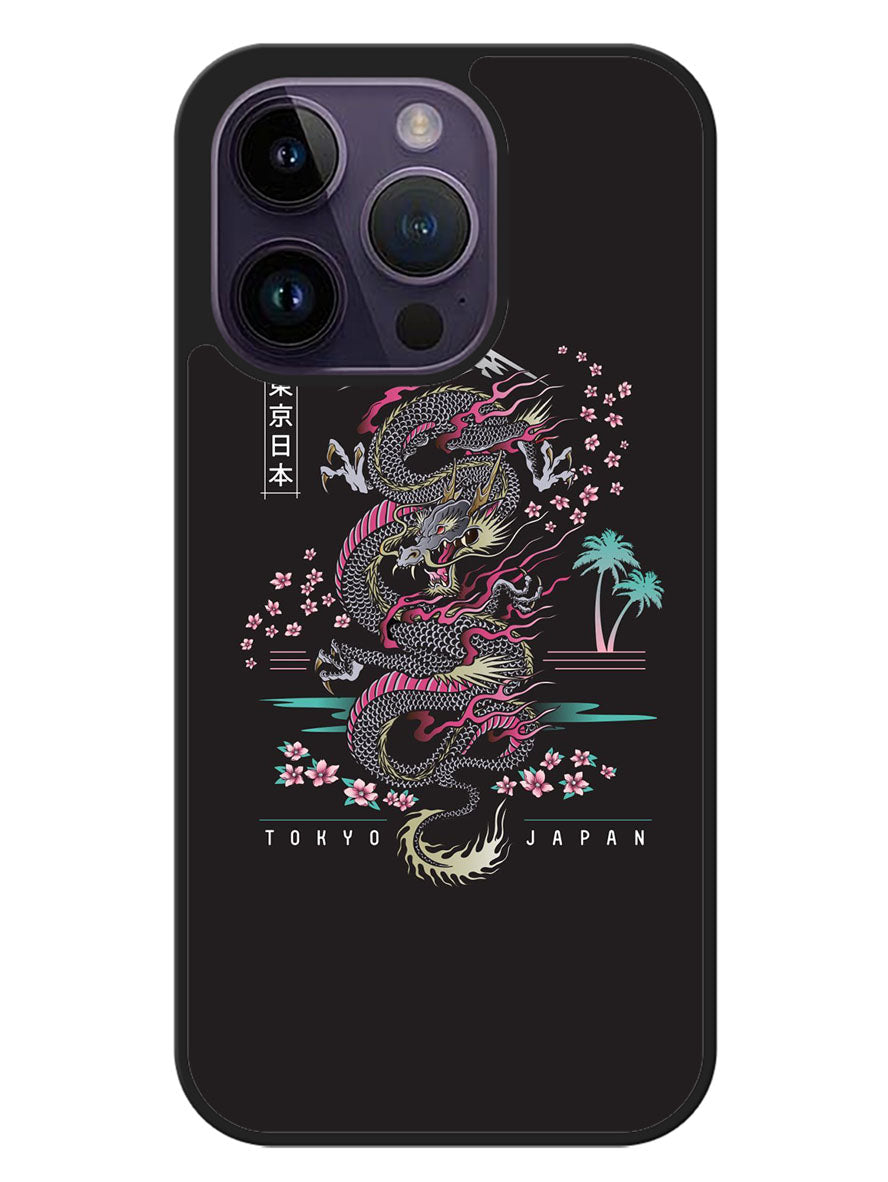 Tokyo Japan Dragon iPhone 14 Pro Case OV9039