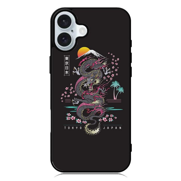 Tokyo Japan Dragon iPhone 16 Case