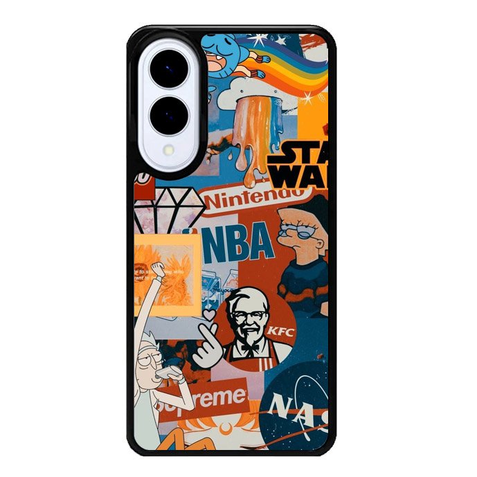 Tumblr Sticker Samsung Galaxy S25 Edge 5G Case OV9038