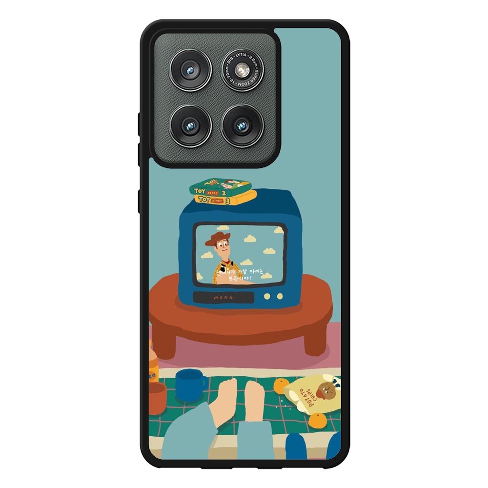 Watching Woody Motorola Moto Edge 2025 Case QC9037