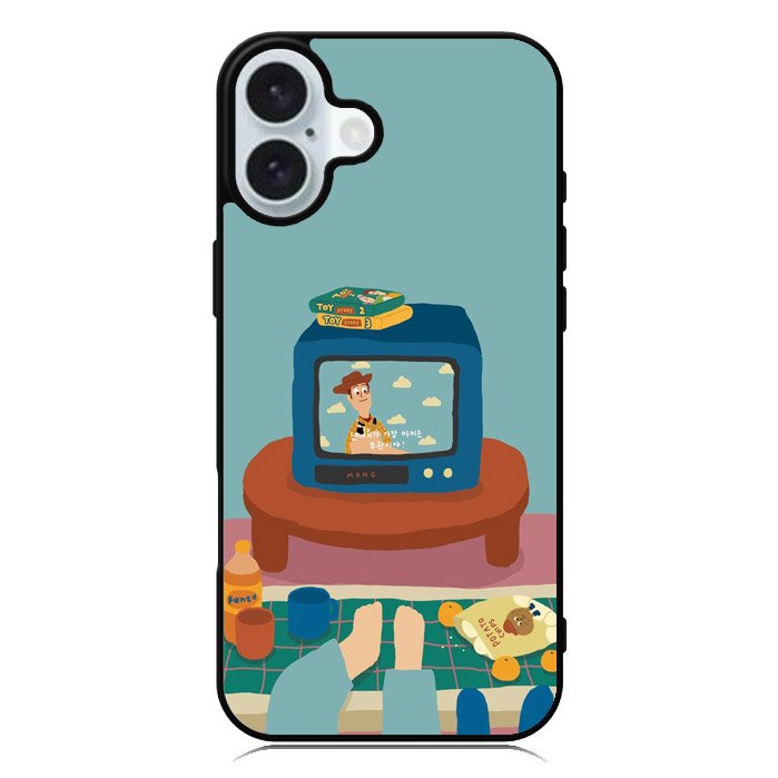 Watching Woody iPhone 16 Plus Case QC9037