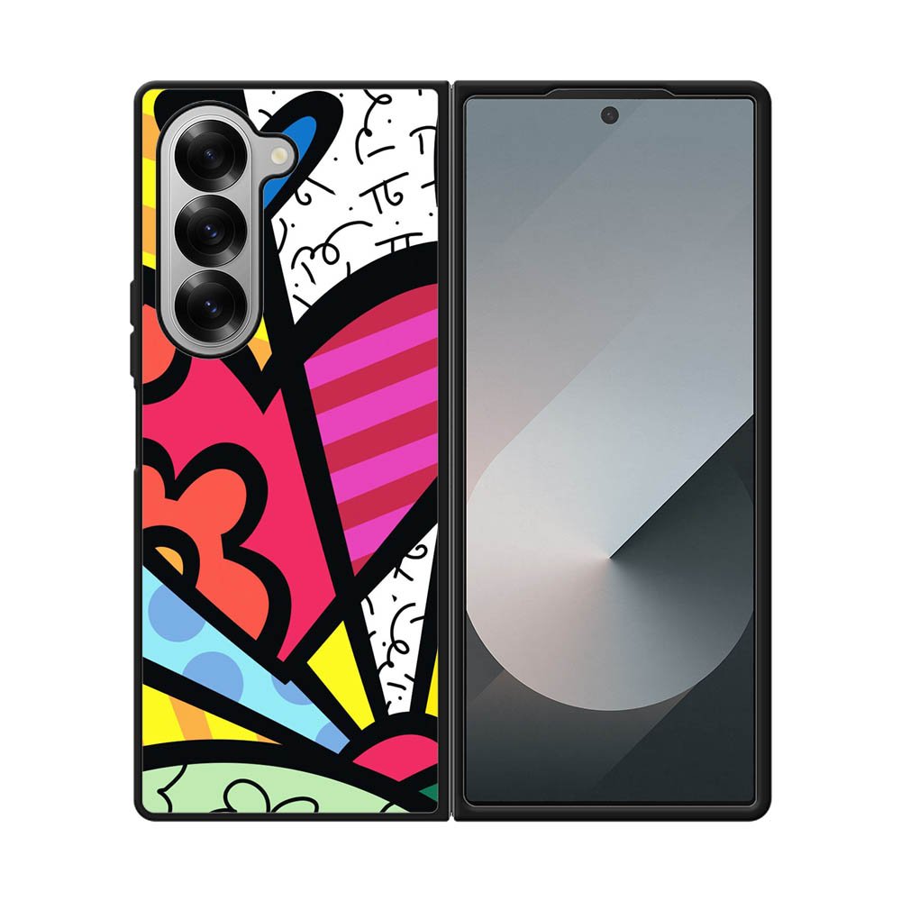 Romero Britto Love Samsung Galaxy Z Fold 7 5G Case OV9035