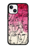 Abstract Illustrasi iPhone 15 Case OV11229