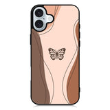 Butterfly Aesthetic Simple iPhone 16 Plus Case QC11187