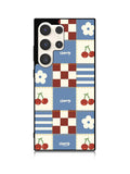 Cherry Unique Samsung Galaxy S23 Ultra 5G Case QC11052