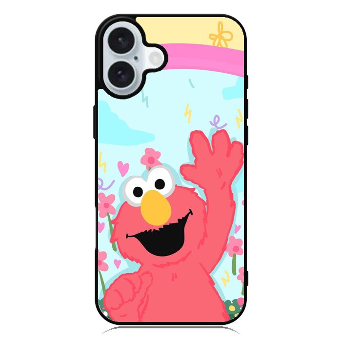 Elmo Painting iPhone 16 Plus Case QC11081