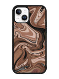 Marble Brown iPhone 14 Case QC11134
