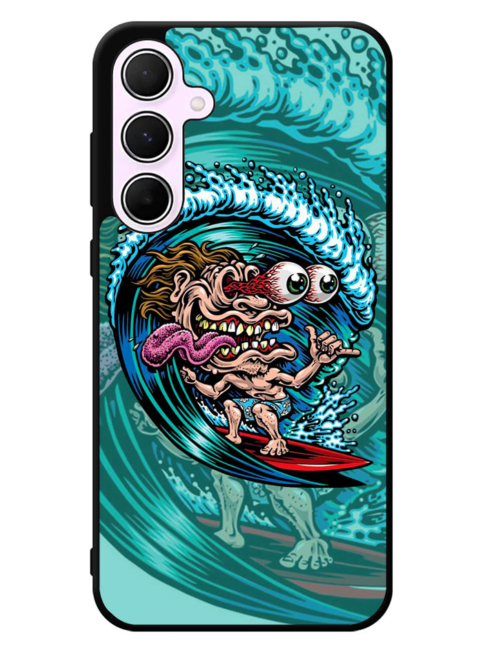 Skateboard Art Surfing Samsung Galaxy A55 5G Case