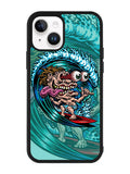 Skateboard Art Surfing iPhone 15 Case OV11027