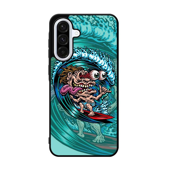 Skateboard Art Surfing Samsung Galaxy A36 Case OV3173