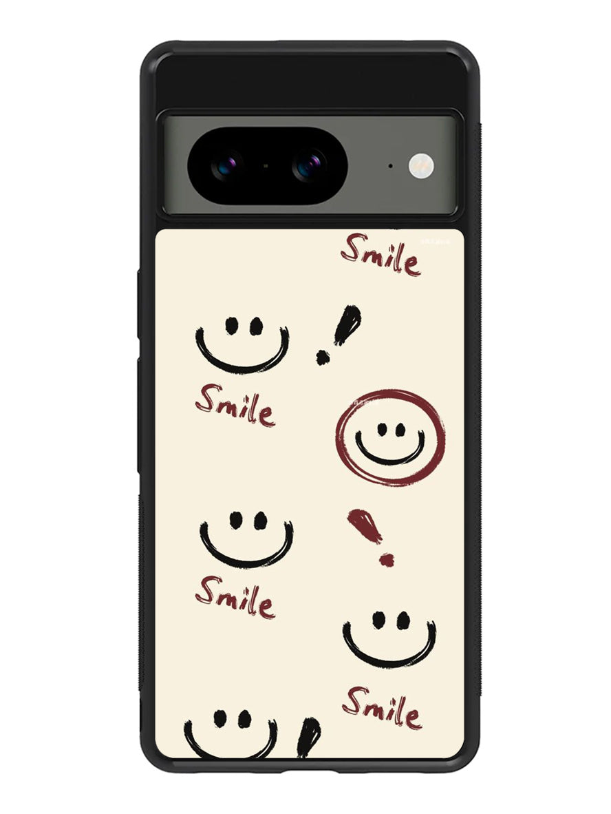 Smile Emoticon Google Pixel 8A Case QC11031