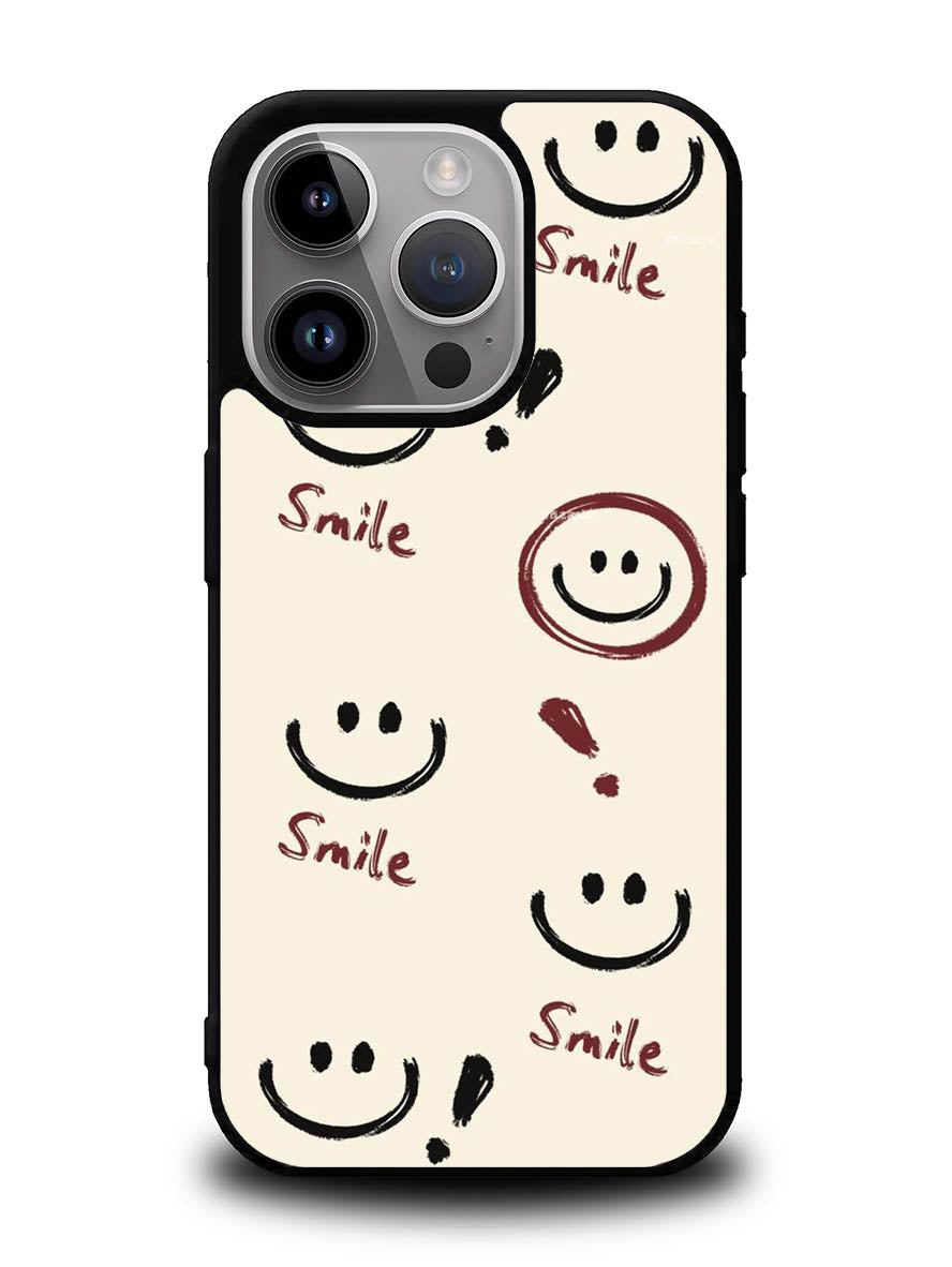 Smile Emoticon iPhone 15 Pro Max Case OV11031