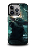 Baby Yoda In The Forest Love Butterfly iPhone 16 Pro Max Case