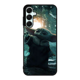 Baby Yoda In The Forest Love Butterfly Samsung Galaxy A16 Case OV5237