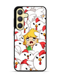 Legend of Zelda Angry Cuckoos Samsung Galaxy S24 FE 5G Case OV10888