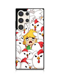 Legend of Zelda Angry Cuckoos Samsung Galaxy S23 Ultra 5G Case QC10888