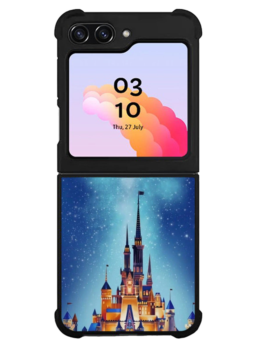 Mickey Minnie Cinderella Castle Samsung Galaxy Z Flip 5 5G 2023 Case