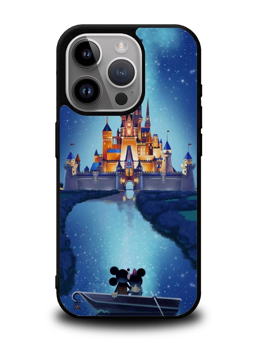Mickey Minnie Cinderella Castle iPhone 16 Pro Max Case