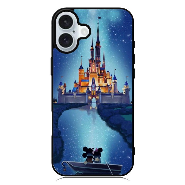 Mickey Minnie Cinderella Castle iPhone 16 Case