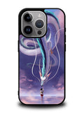 Spirited Away Haku Dragon Chihiro iPhone 14 Pro Case QC10820