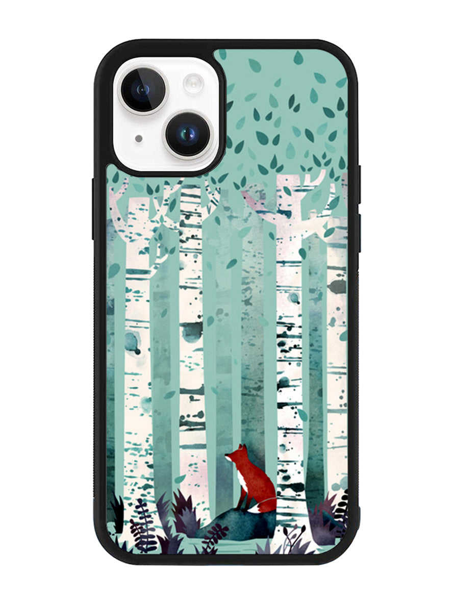 The Birches Fox iPhone 15 Case OV10711