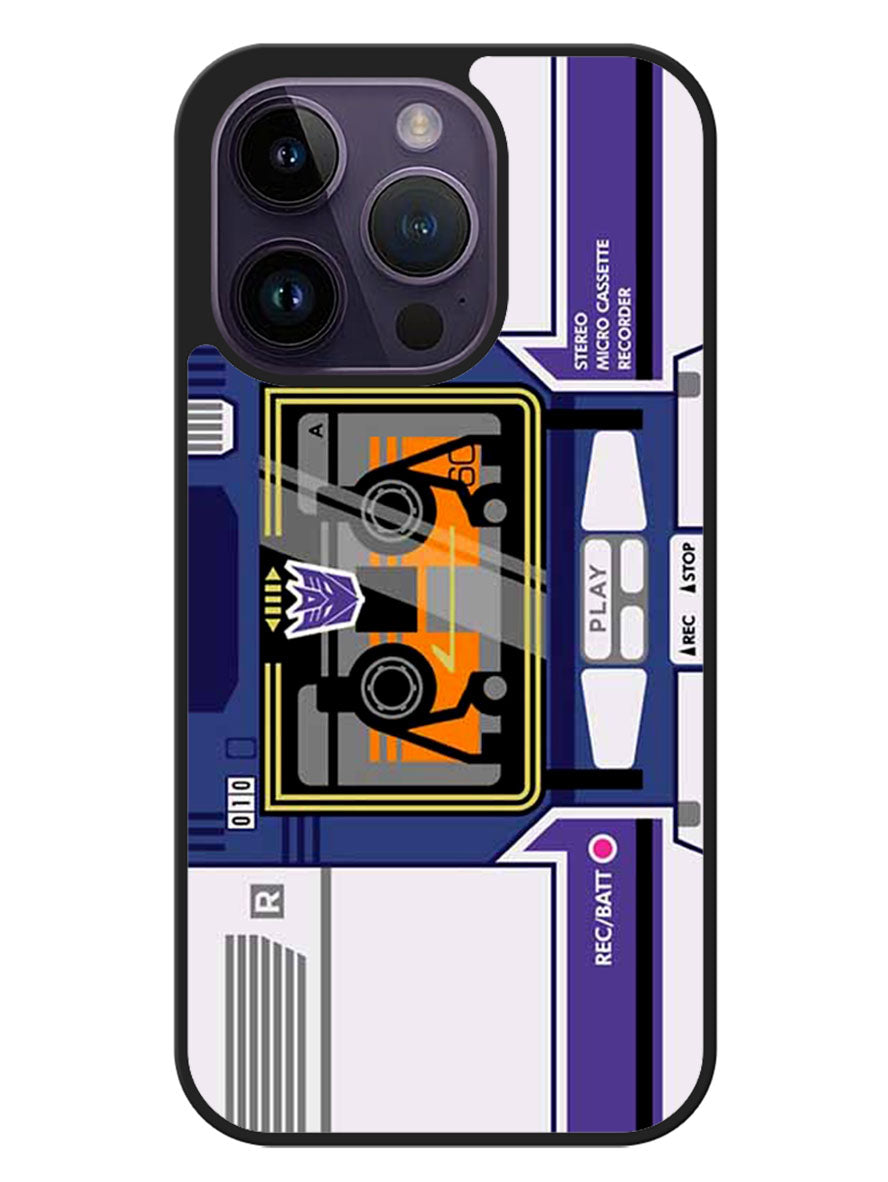 Transformers Soundwave Cassette iPhone 14 Pro Max Case
