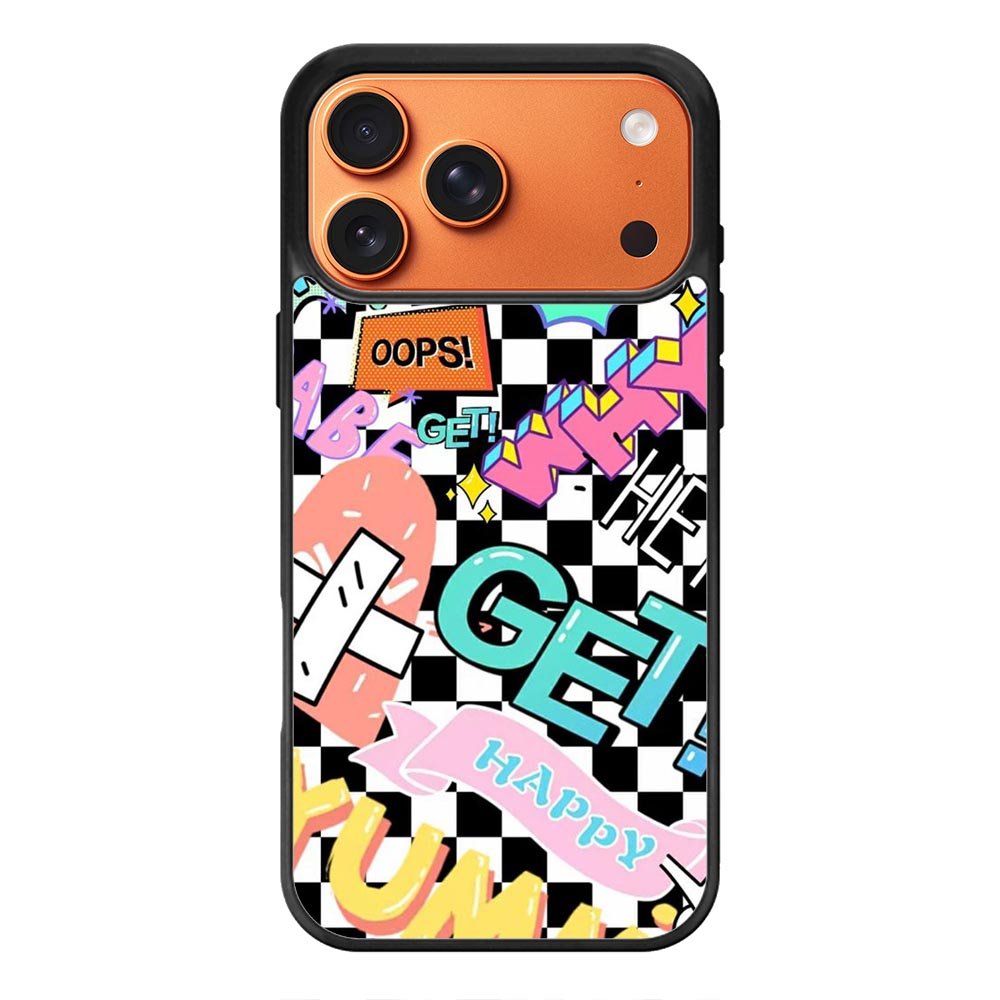 Sticker Hype iPhone 17 Pro Max Case QC10825