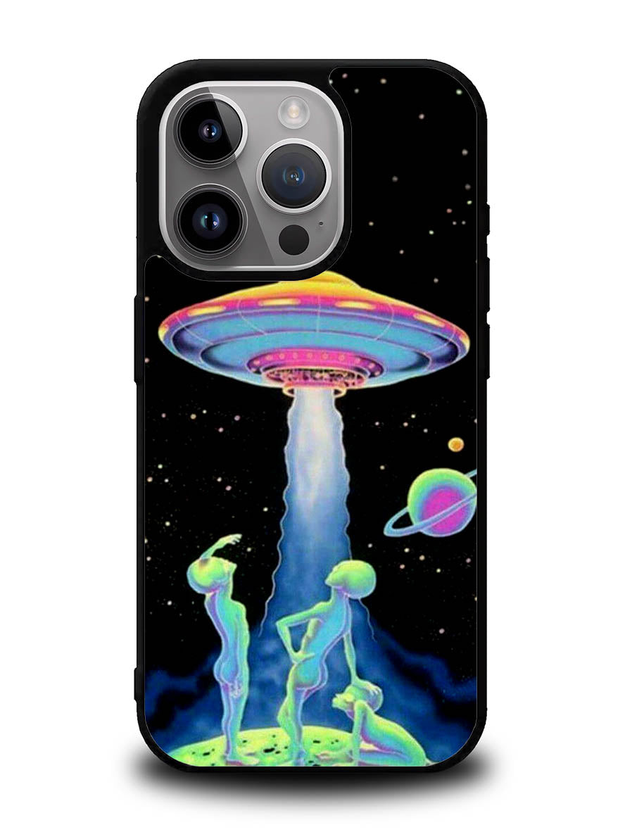 Aesthetic Alien Psychadelic Art iPhone 15 Pro Max Case OV10630