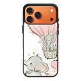 Dumbo Drawing Air Balloon iPhone 17 Pro Case OV10558
