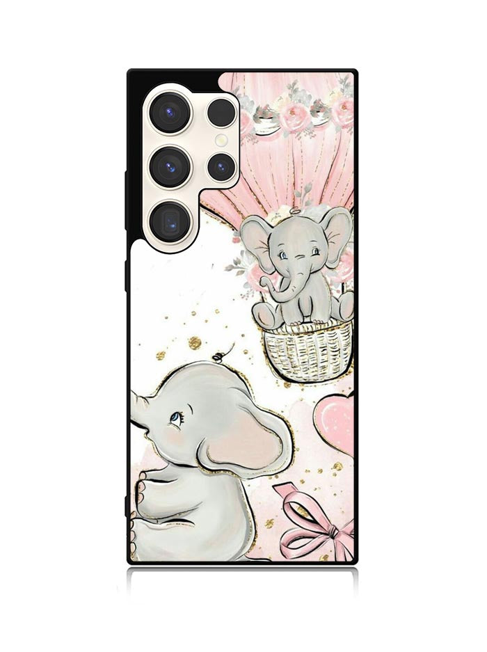 Dumbo Drawing Air Balloon Samsung Galaxy S25 Ultra 5G Case QC10558