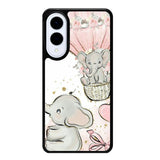 Dumbo Drawing Air Balloon Samsung Galaxy S25 Edge 5G Case OV10558