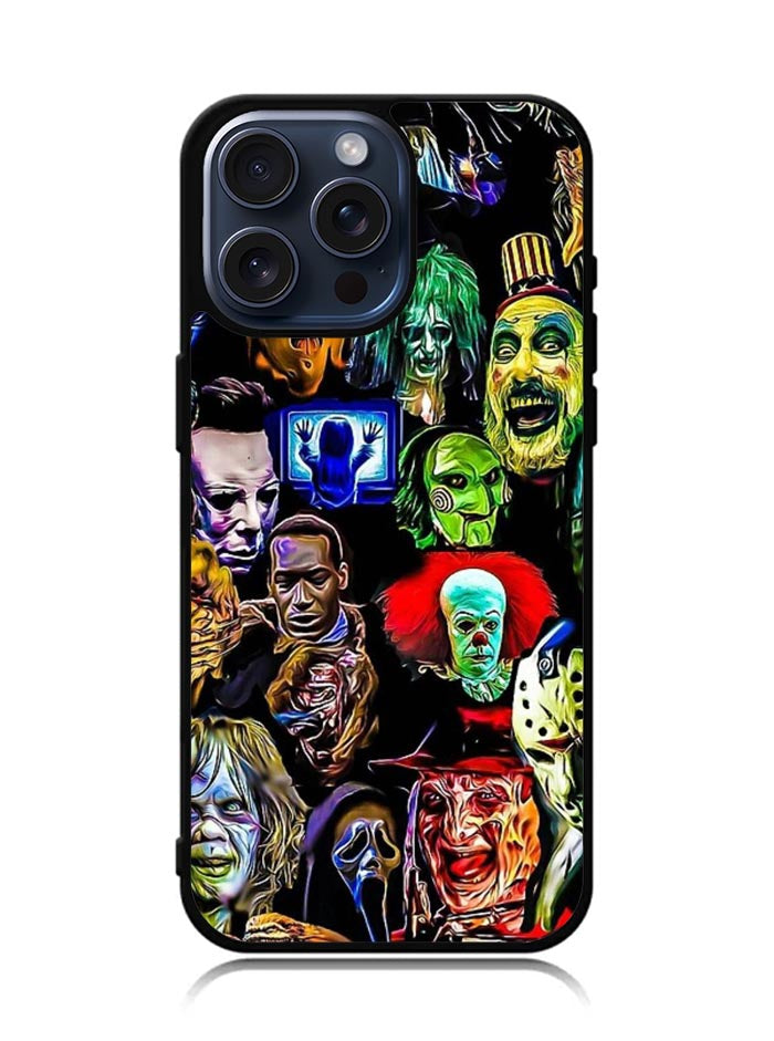 Horror Collection Collage iPhone 15 Pro Max Case OV10592