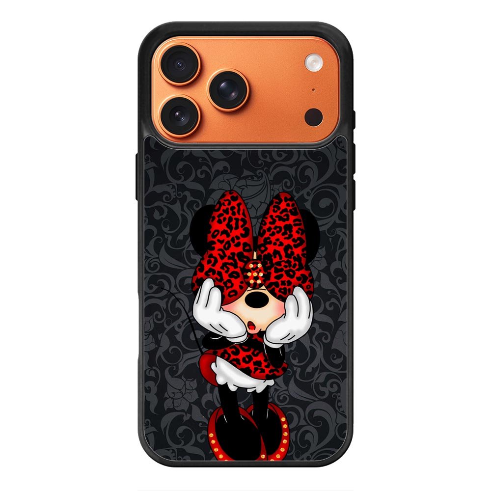 Leopard Minnie Mouse iPhone 17 Pro Max Case OV10616